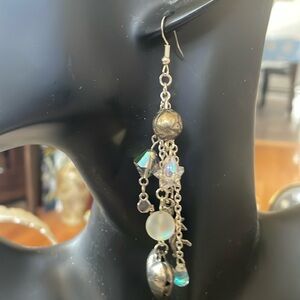 NWOT~Pair Of Woman’s Star/Heart/Angel Designed Multi Stone Fashion Earrings